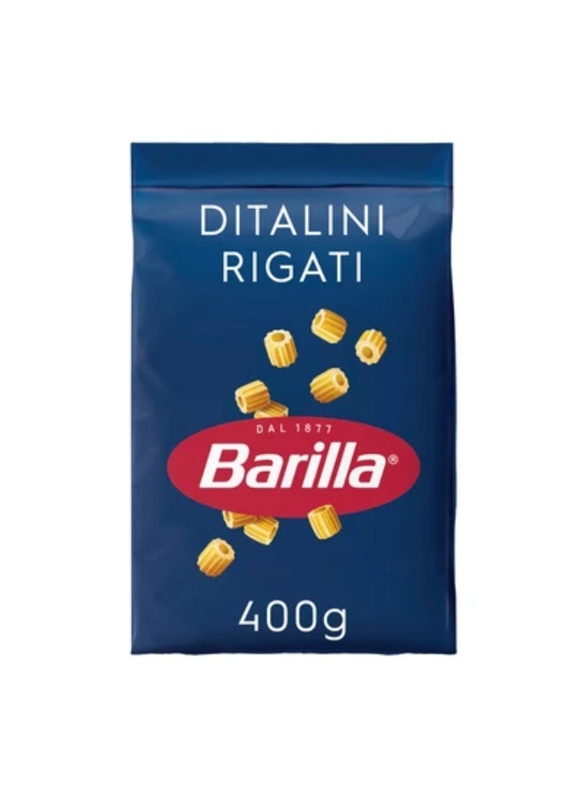 Barilla Soup Pasta Ditalini Rigati 400g (Pack of 12) – Authentic Italian Pasta for Soups - Image 1